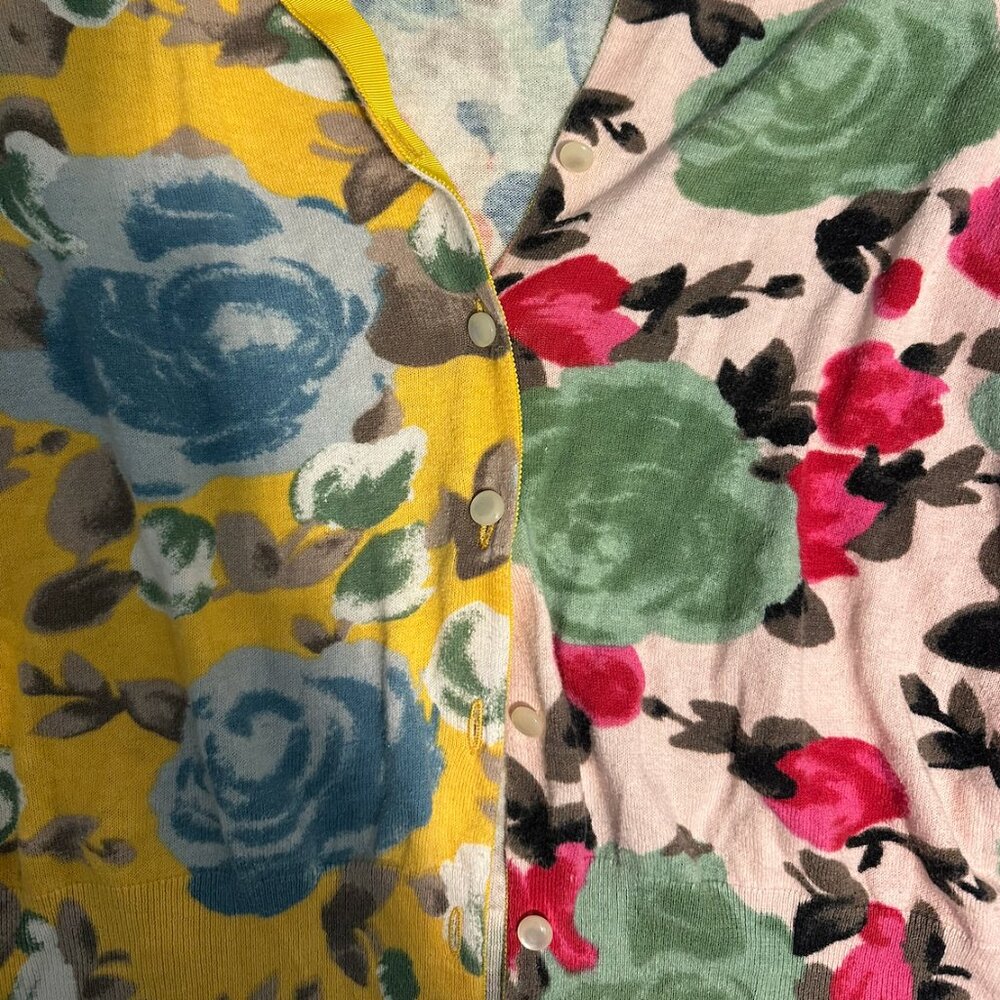 Marc Jacobs Floral Cardigan